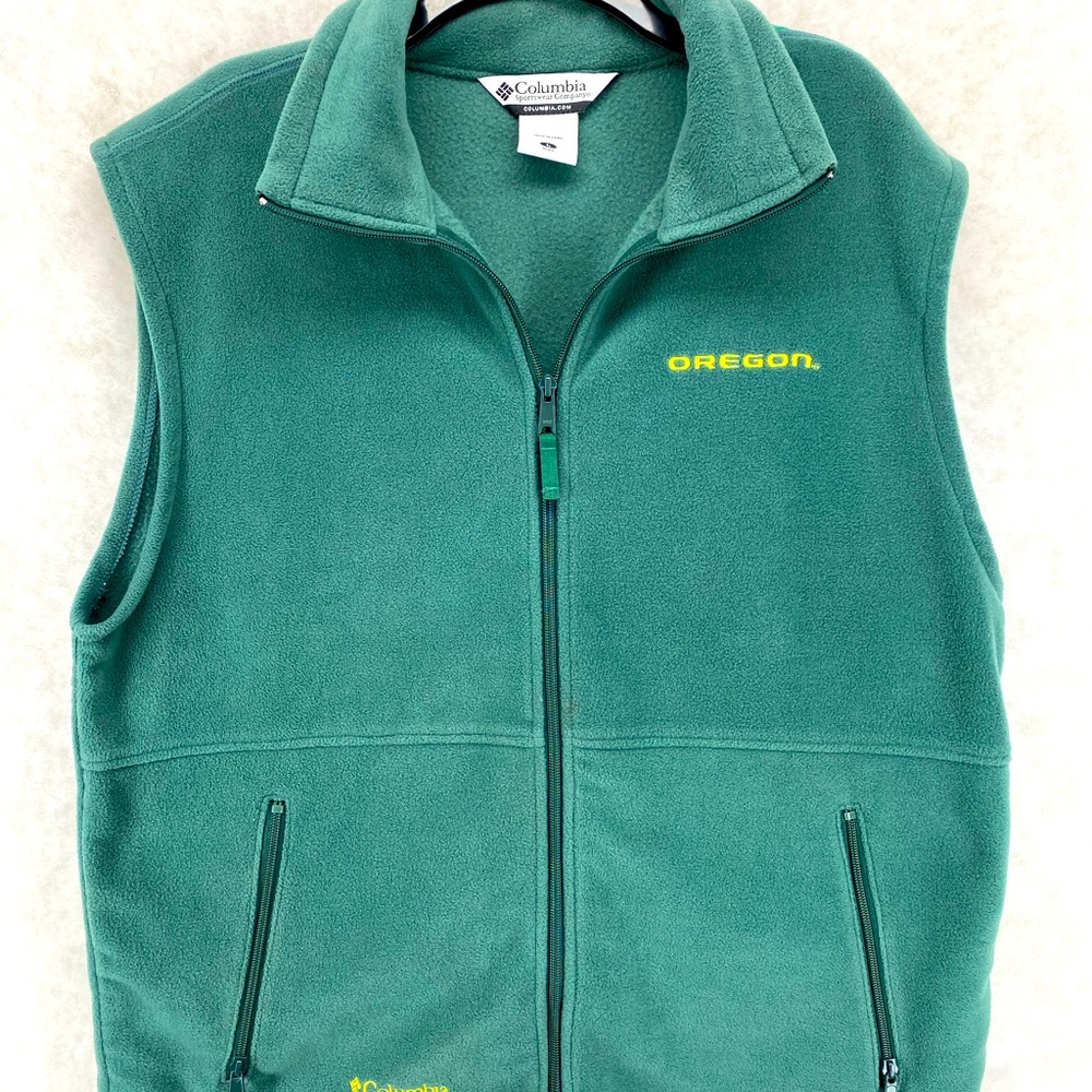 Oregon Ducks Columbia Vest fleece